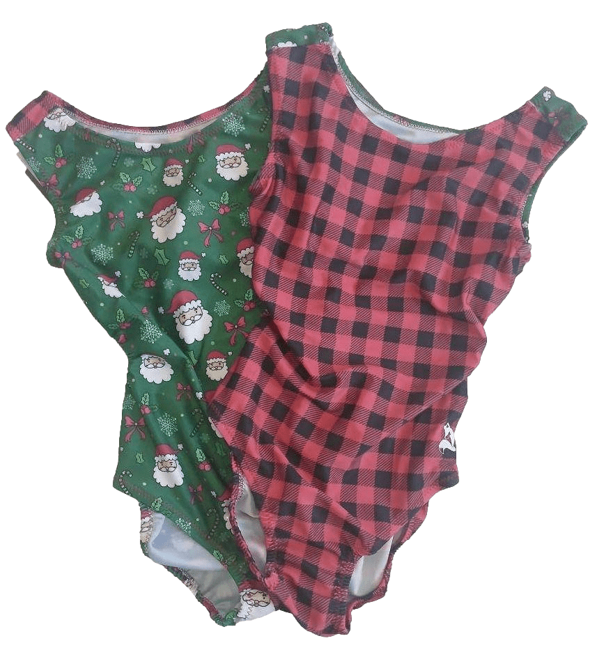 Santa Claus is Coming to Town VICE VERSA Christmas Leotard (Choose Your Style) - Foxy’s