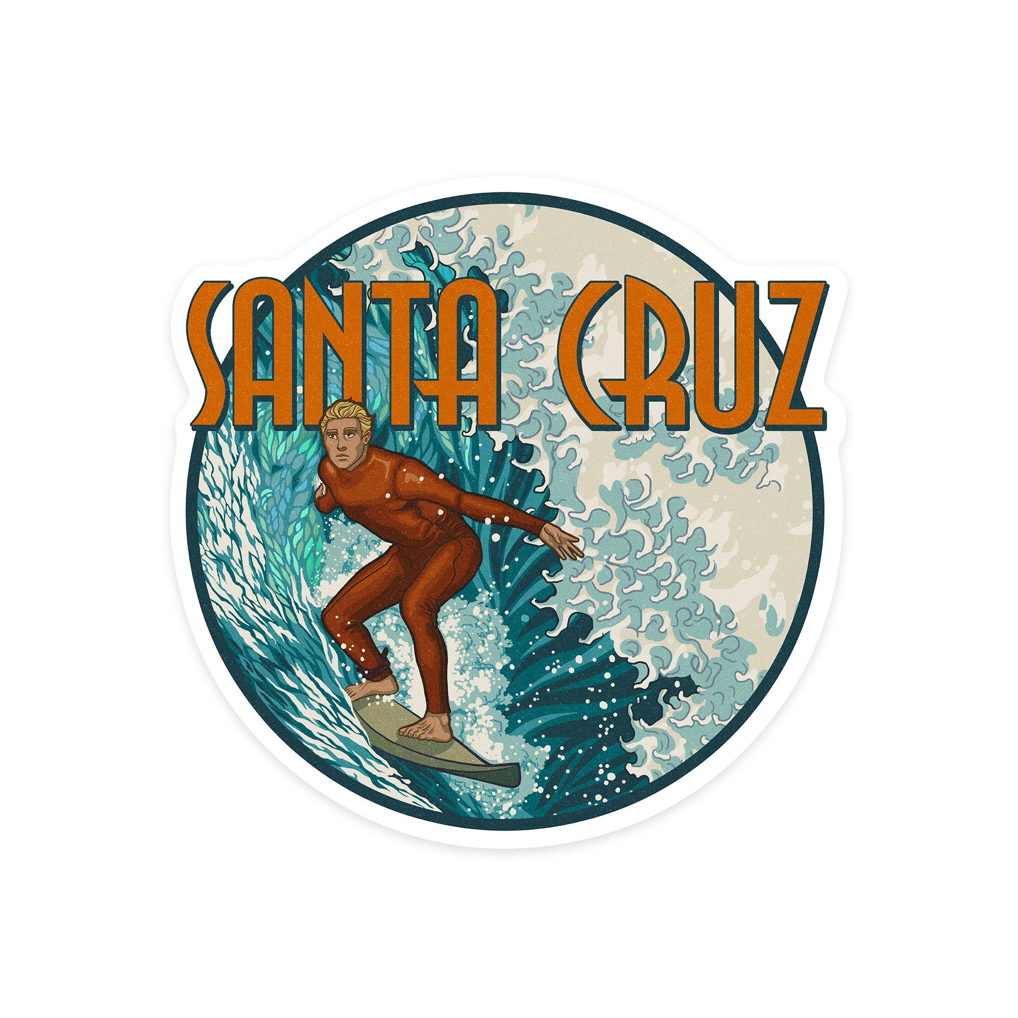 santa cruz sticker