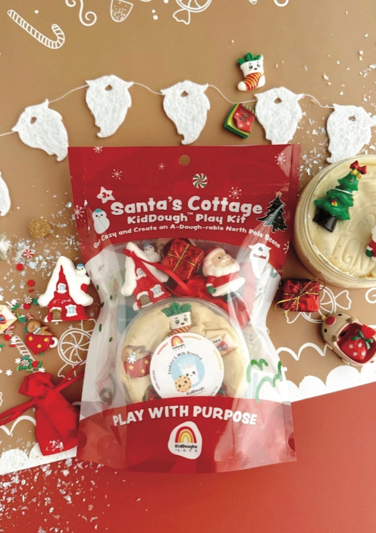 Santa's Cottage KidDough Play Kit - Foxy’s