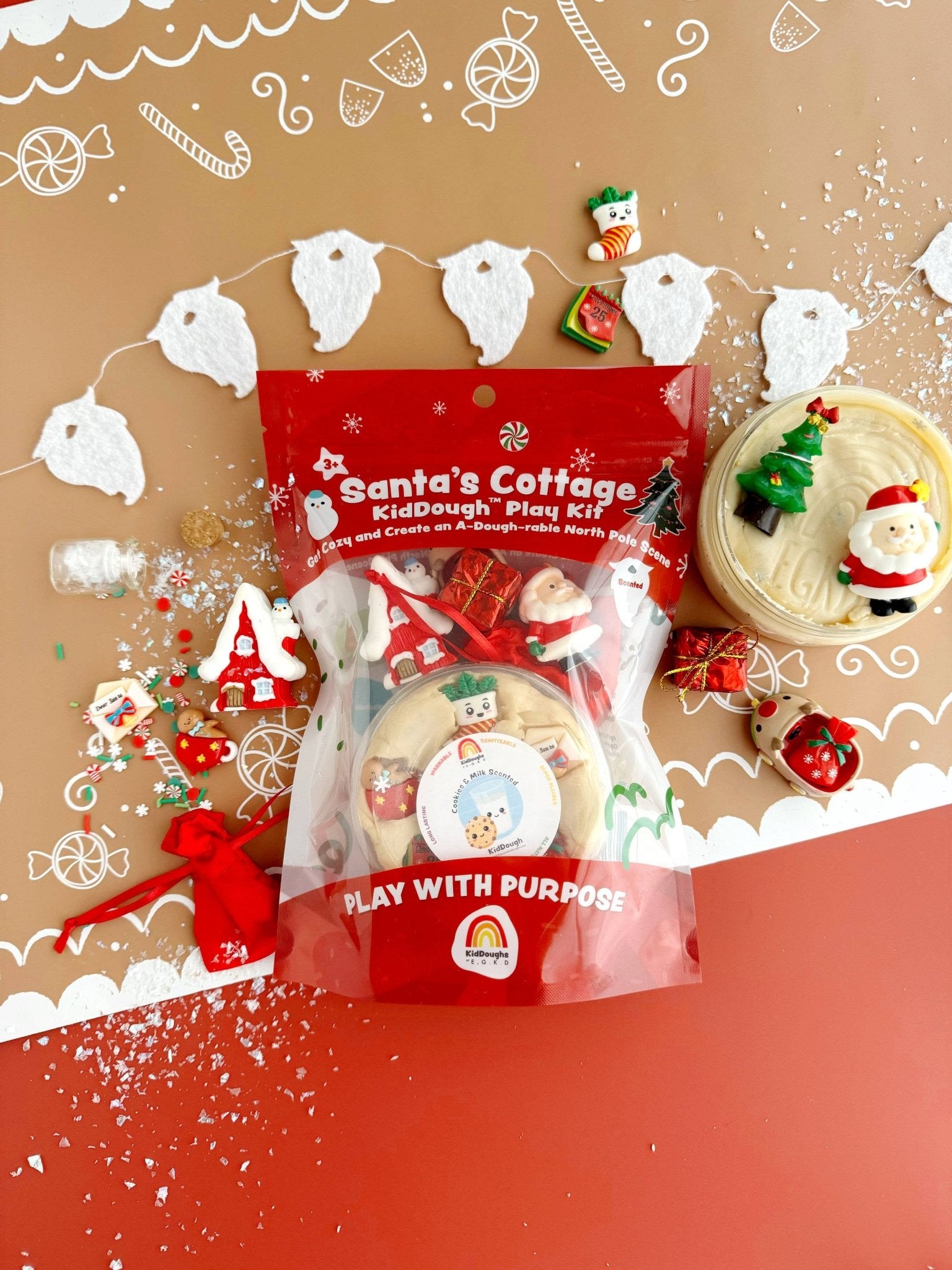 Santa's Cottage KidDough Play Kit - Foxy’s