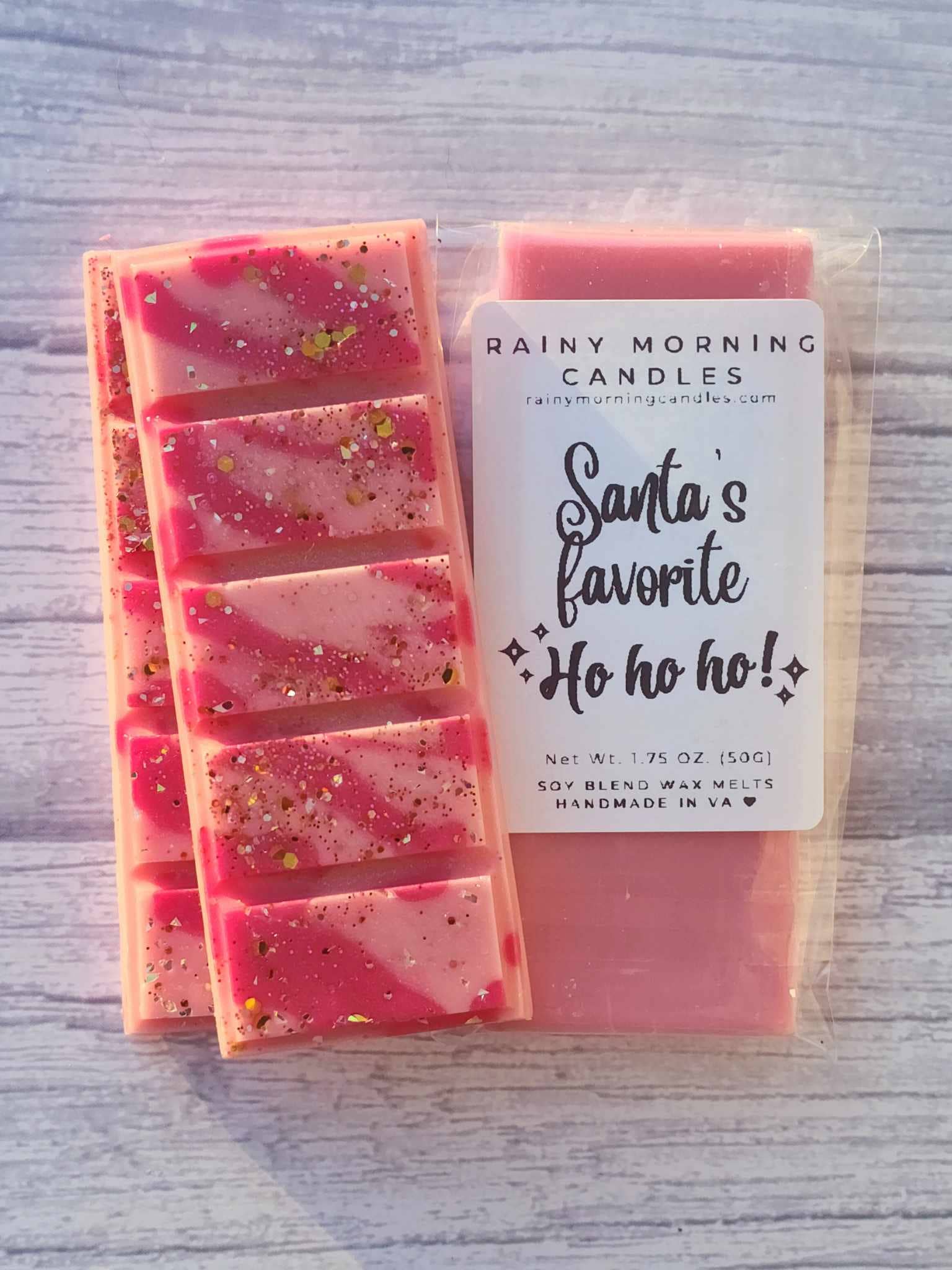 Santa's Favorite HoHoHo | Winter Snap Bar Wax Melts - Foxy’s