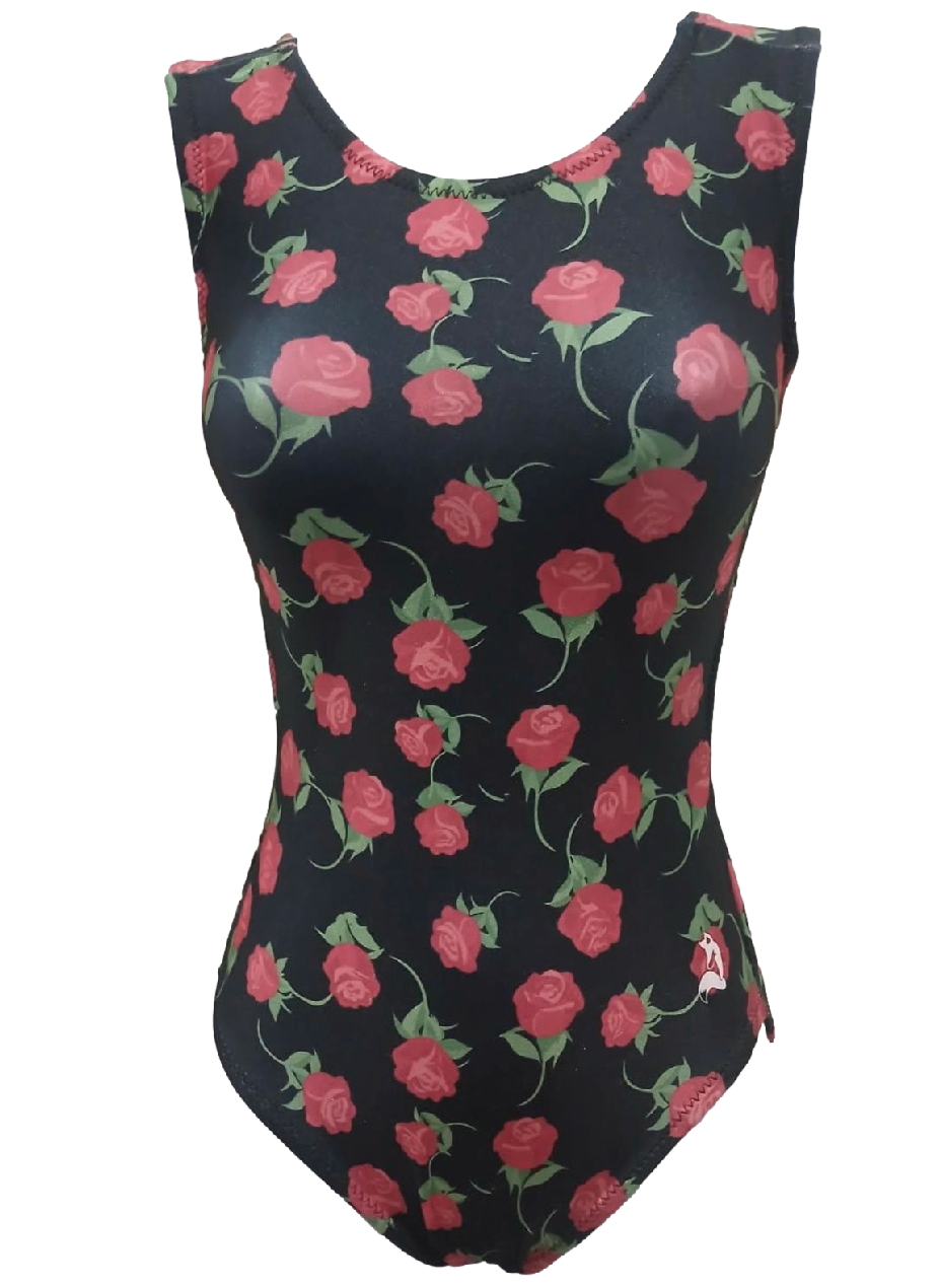 Roses are Red Valentine Leotard