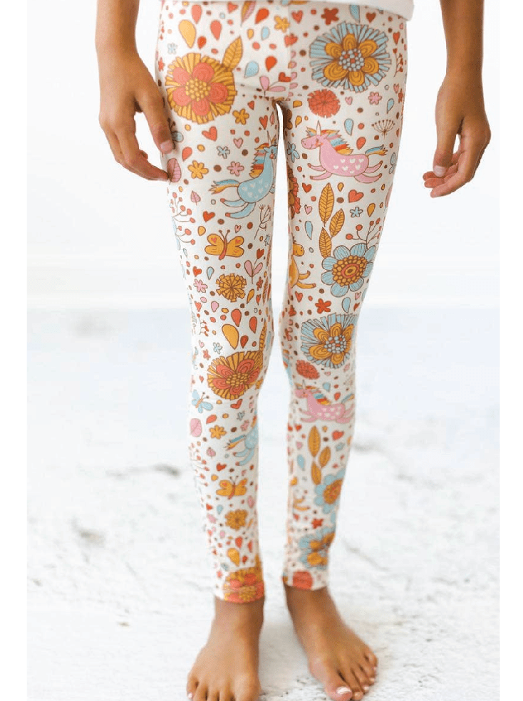 Retro Unicorns Leggings - Foxy’s