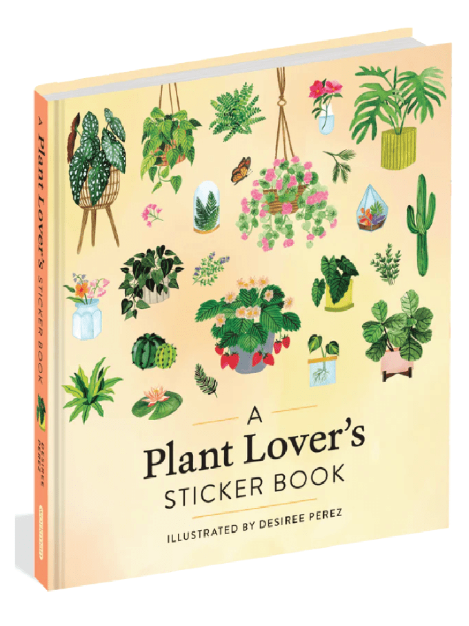 A Plant Lover's Sticker Book - Foxy’s