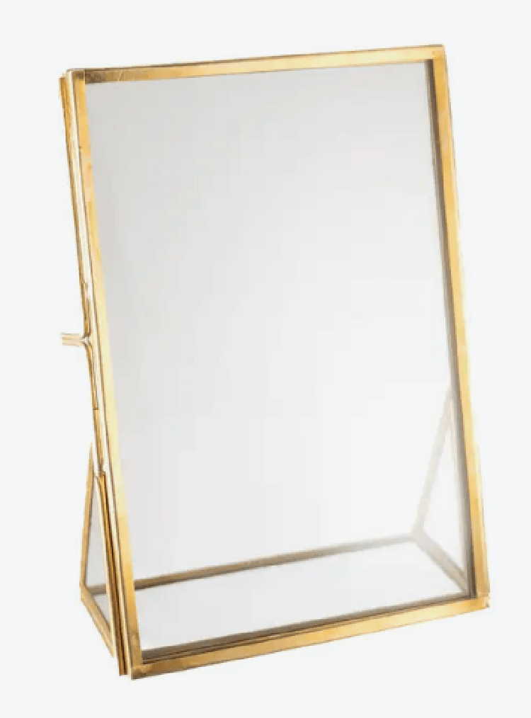 4 x 6 Brass Standing Frame - Foxy’s