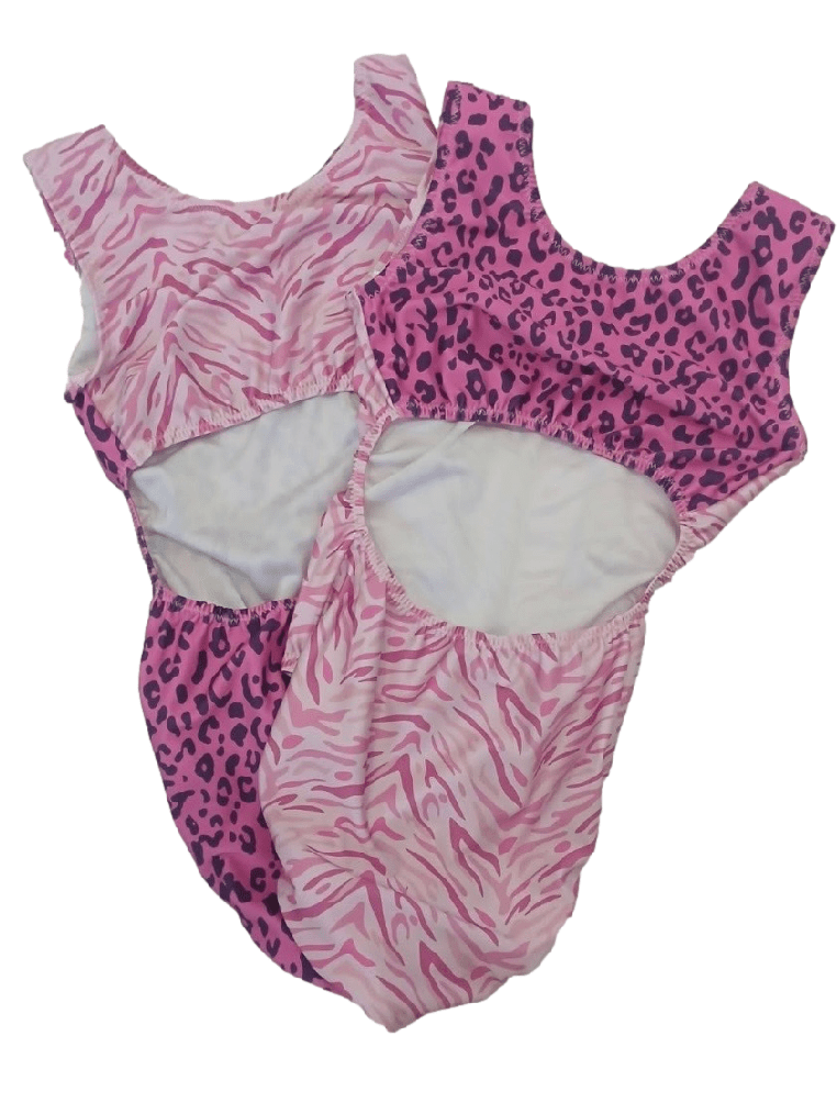 Pink Animal Print Vice Versa Leotards (Which One Will You Choose?) - Foxy’s