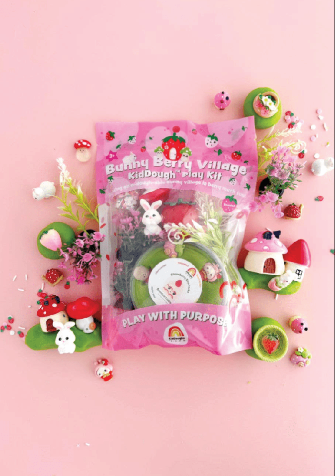 Bunny Berry Village KidDough Play Kit - Foxy’s