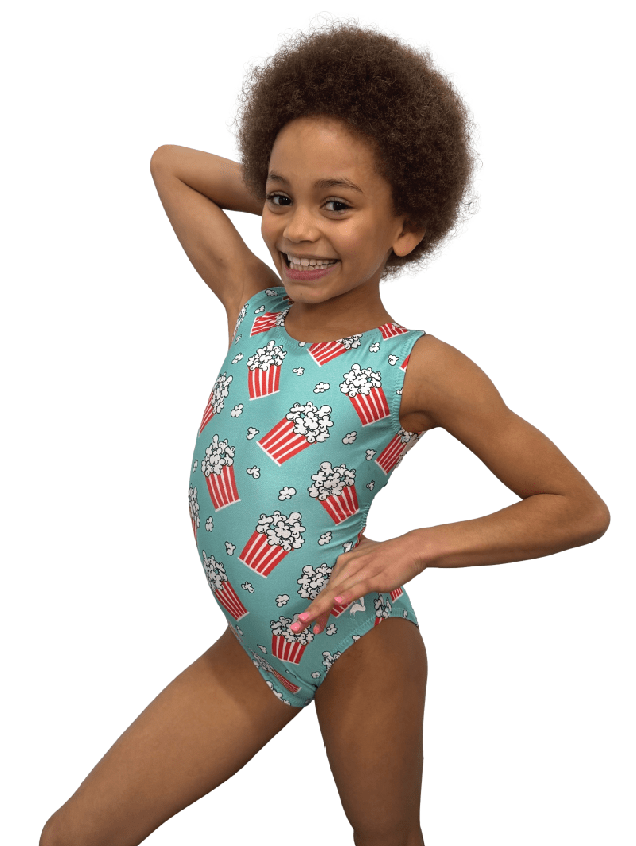 NetFlips & Chill Popcorn Vice Versa Leotard (Which One Will You Choose?) - Foxy’s