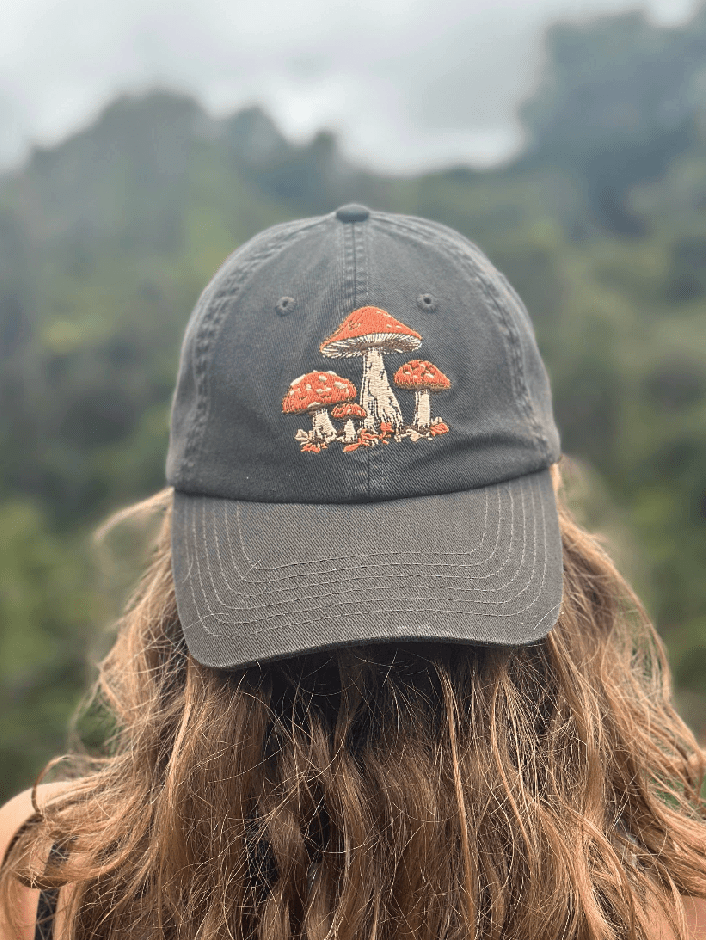 Grey Mushroom Cap - Foxy’s