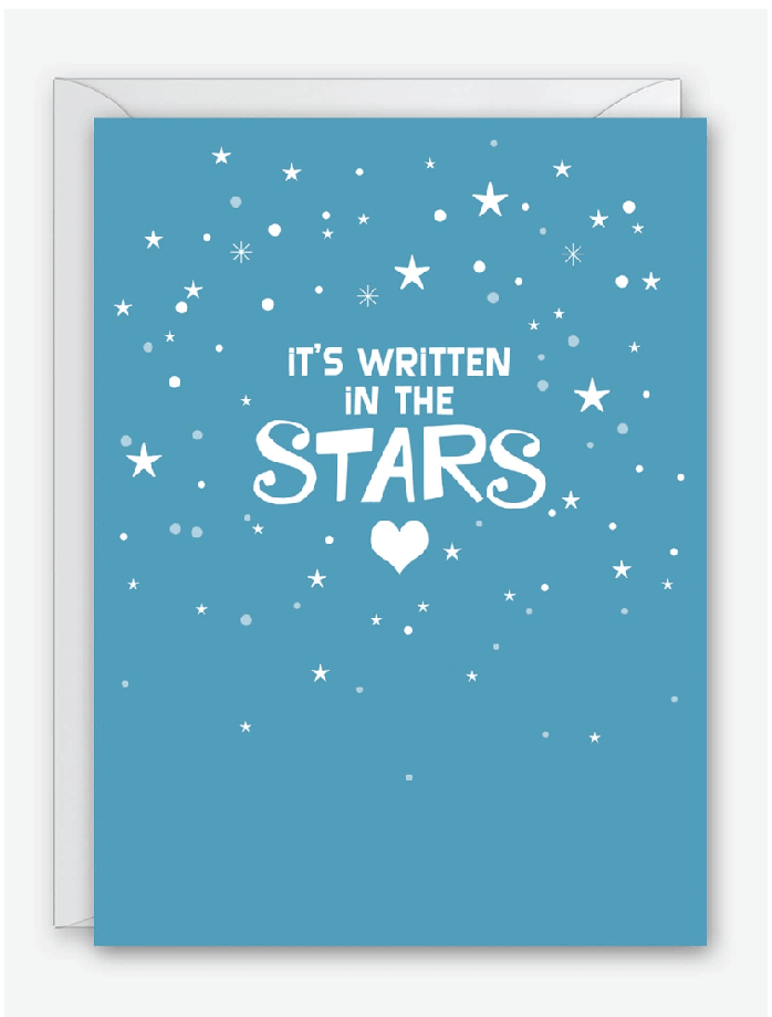 Written in the Stars - Wedding Card - Foxy’s