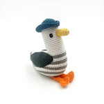 seagull crochet baby stuffed animal