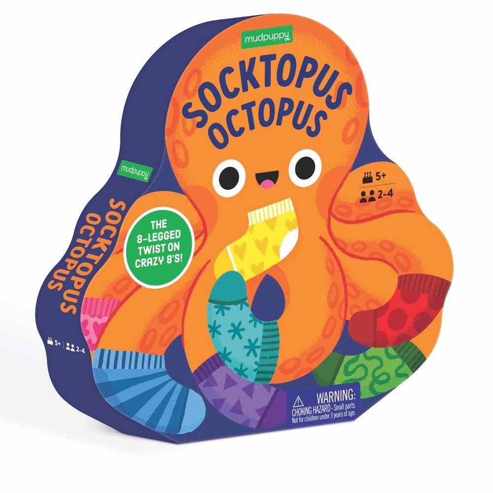 Socktopus Octopus Shaped Box Game - Foxy’s