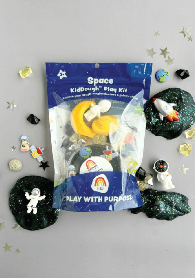 Space KidDough Play Kit - Foxy’s