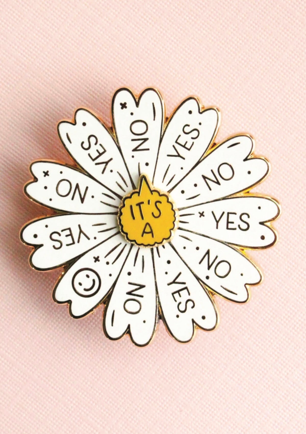 Spinning Daisy Interactive Pin - Foxy’s