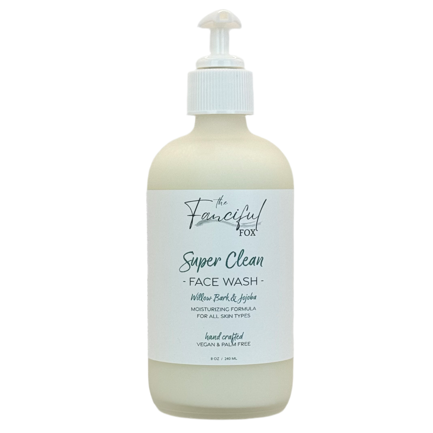 super clean and natural face wash