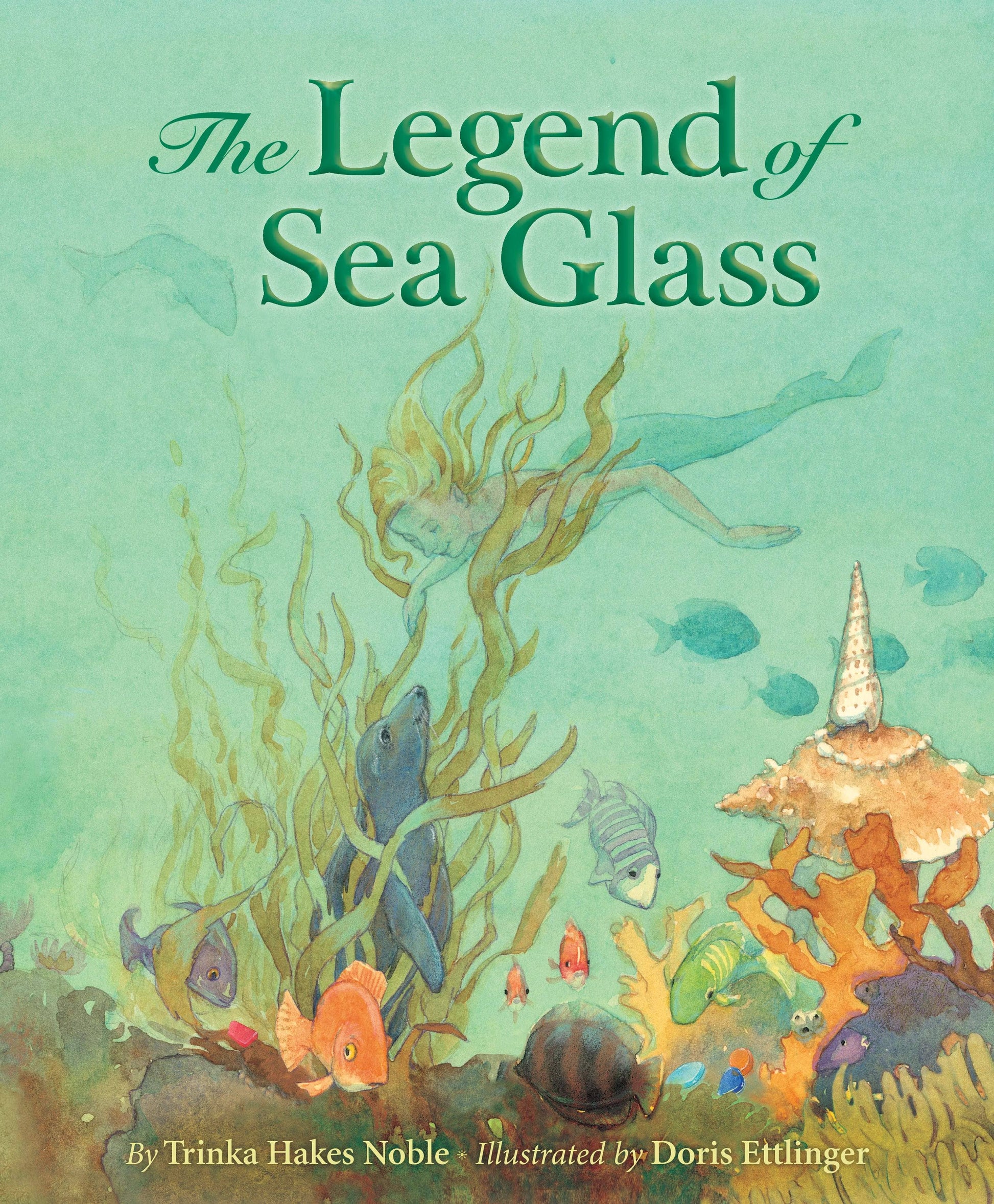 the legend of sea glass hardcover book