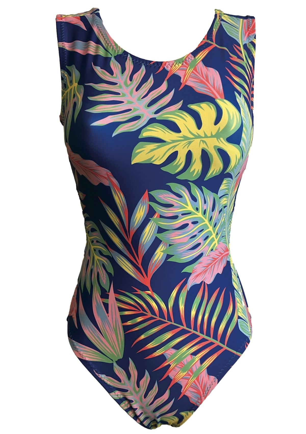 Tropical Glow Gymnastics Leotard - Foxy's Leotards - Comfortable & Stylish - Foxy’s