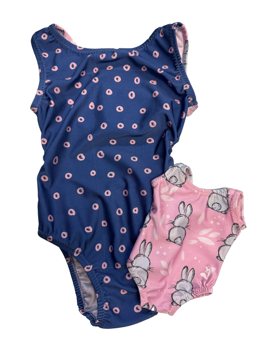 tumble tot matching doll leotard set