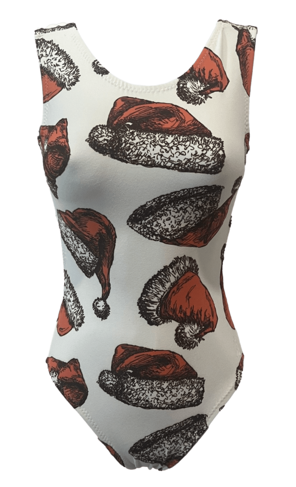 ULTRA SOFT Santa Hats Foxy's Leotard for Girls - Foxy’s