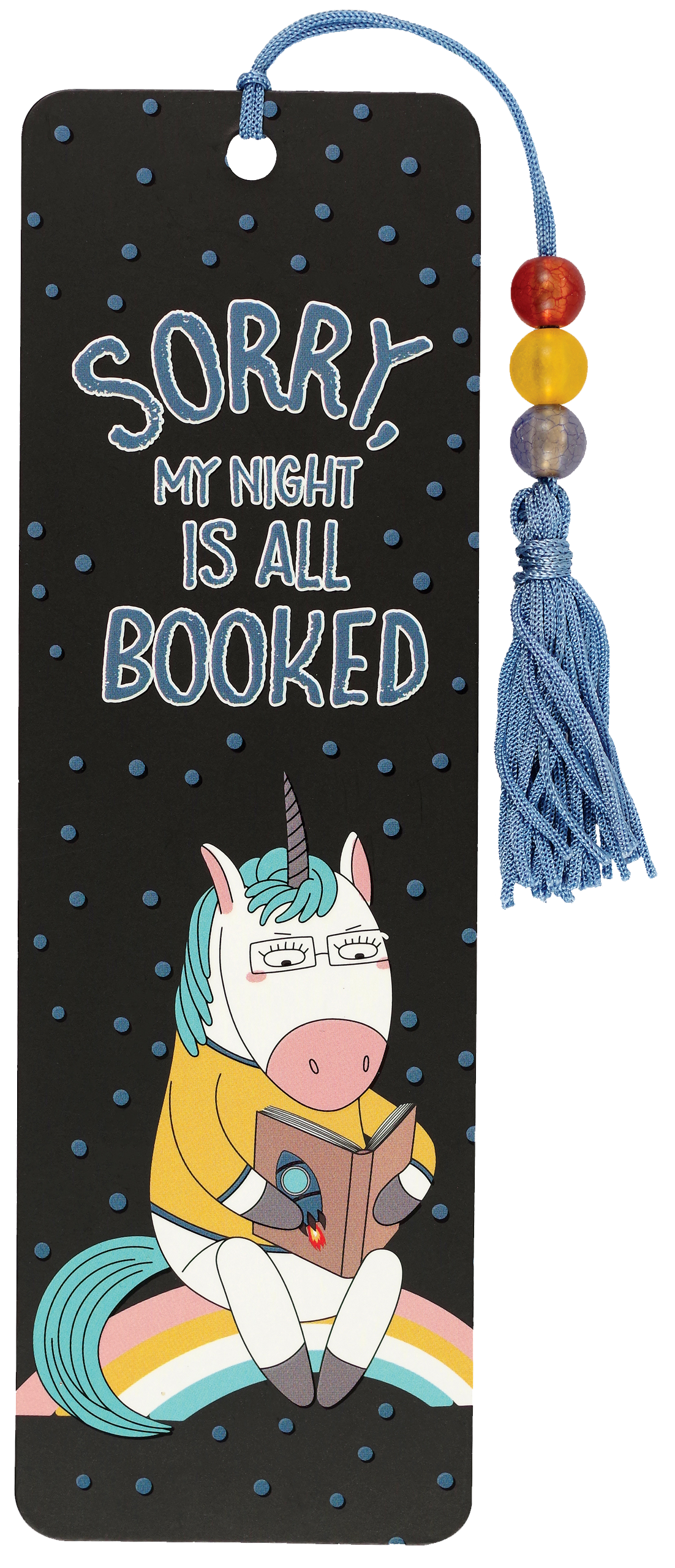 bookmard for kids with unicorn