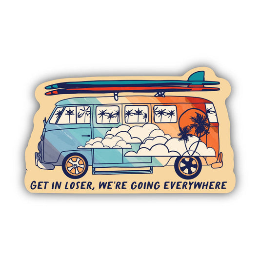 VW bus sticker