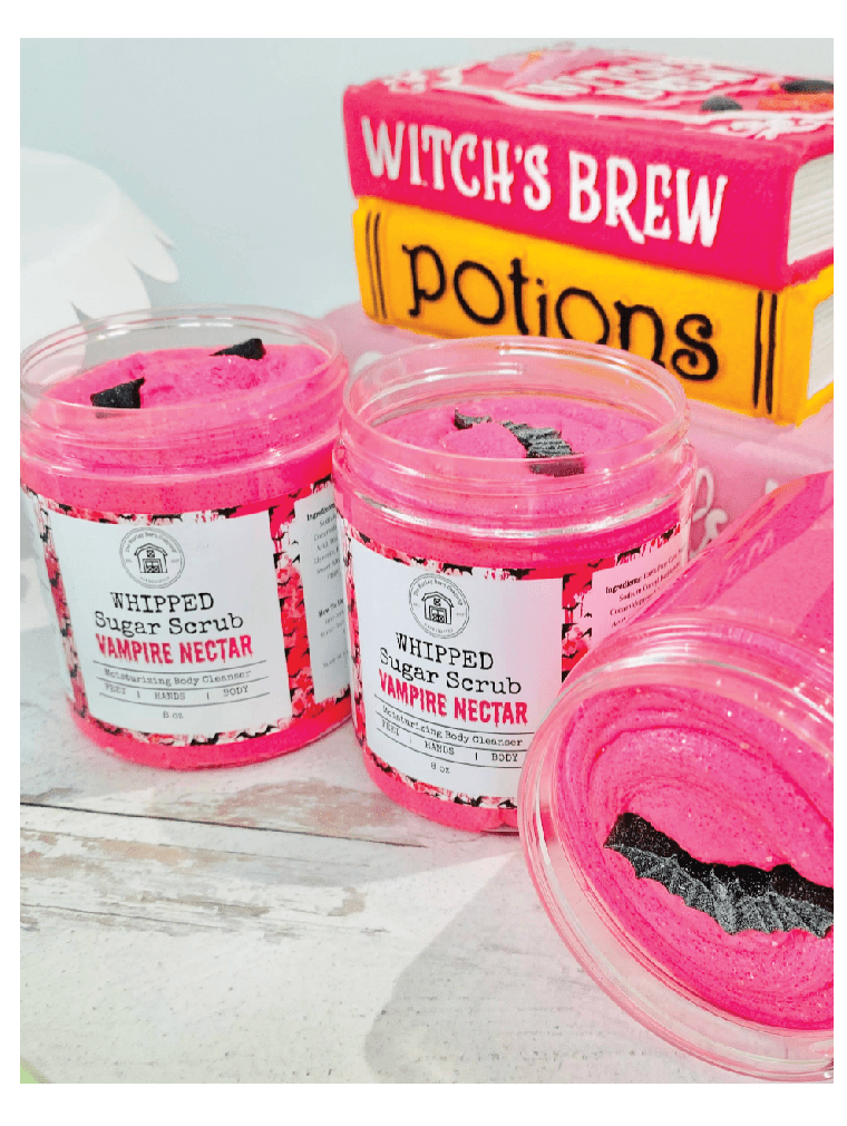 Vampire Nectar Foaming Whipped Sugar Scrub - Foxy’s