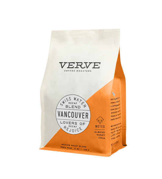 swiss water decaf blend verve coffee santa cruz