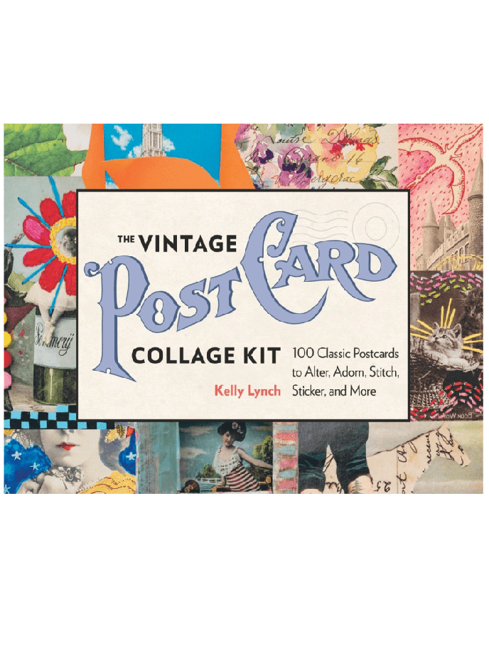 The Vintage Postcard Collage Kit - Foxy’s