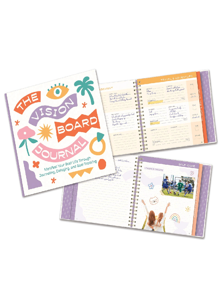 The Vision Board Journal Guided Journal - Foxy’s