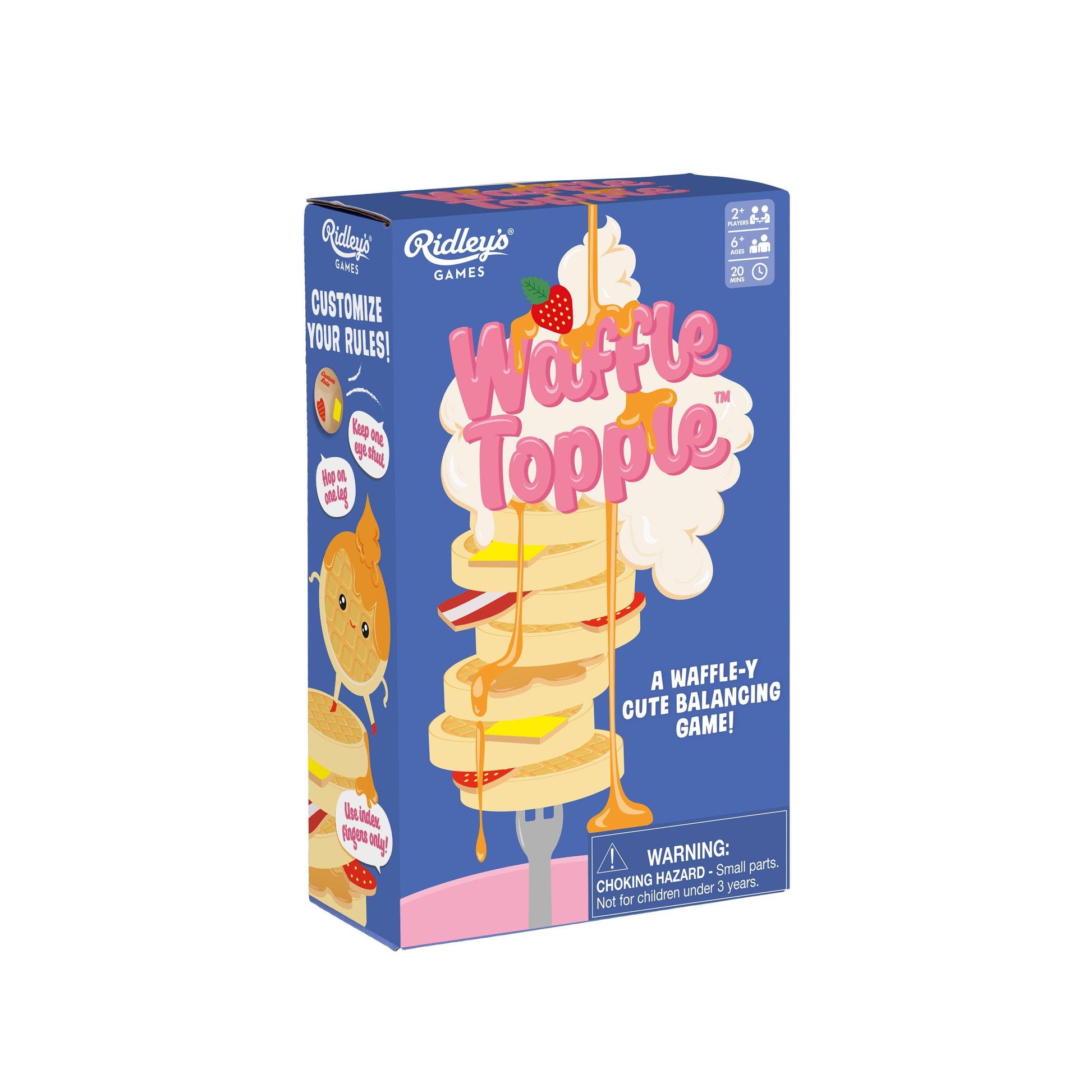 waffle topple game for kids