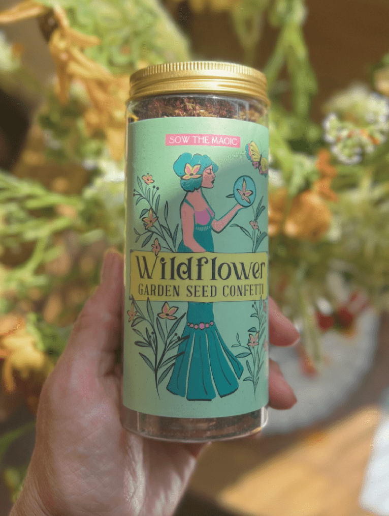 Wildflower Garden Confetti Sprinkles - Blooming Celebrations - Foxy’s