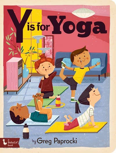y is for yoga childrens book