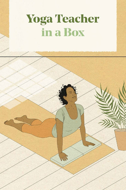 yoga teacher in a box flashcards