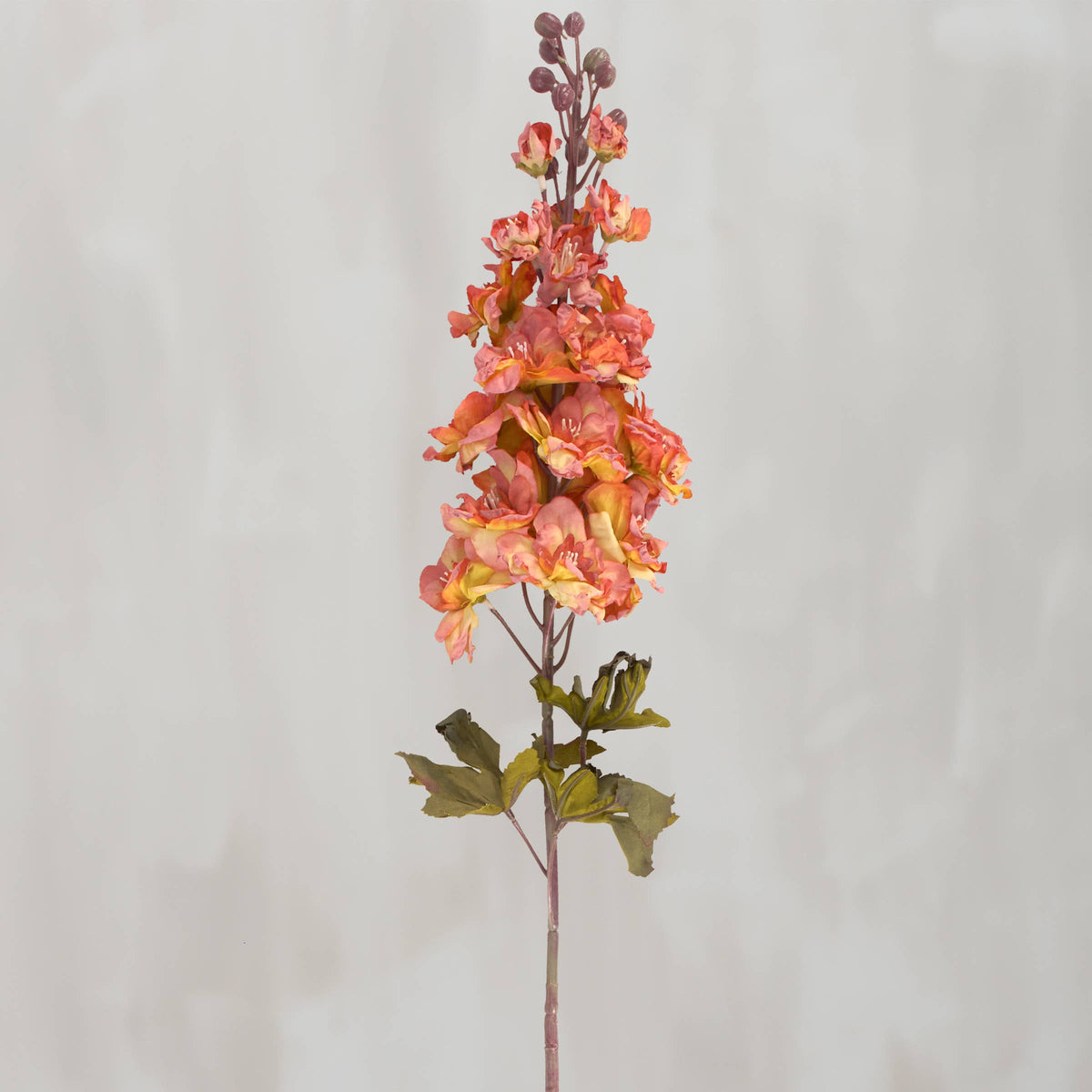 Peach Delphinium Floral Pick