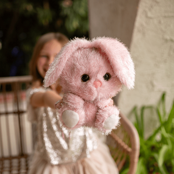 Shimmers Bunny Plush 8" - 10"H - Foxy’s