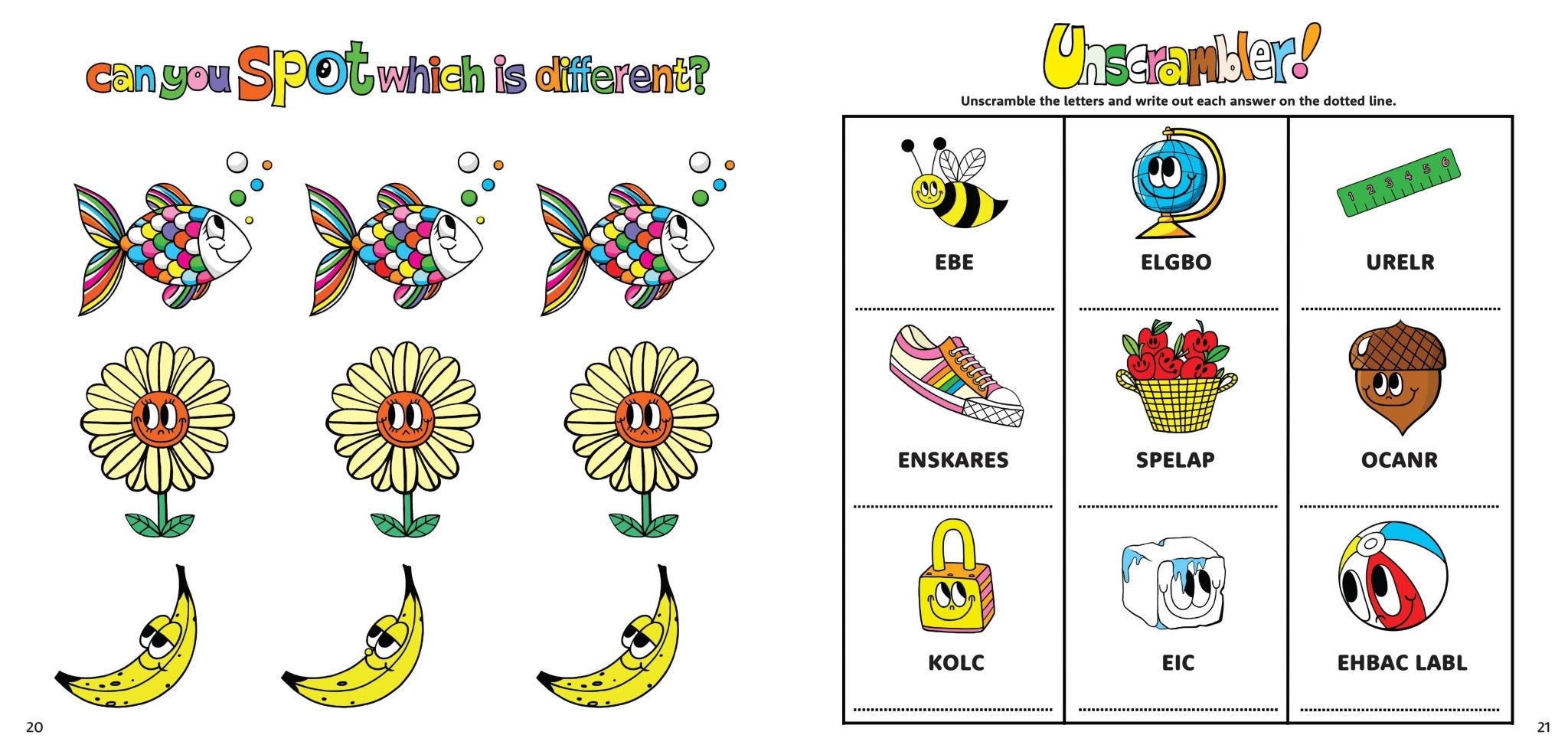 Melt Your Pencil: A Super Fun Activity Book! - Foxy’s