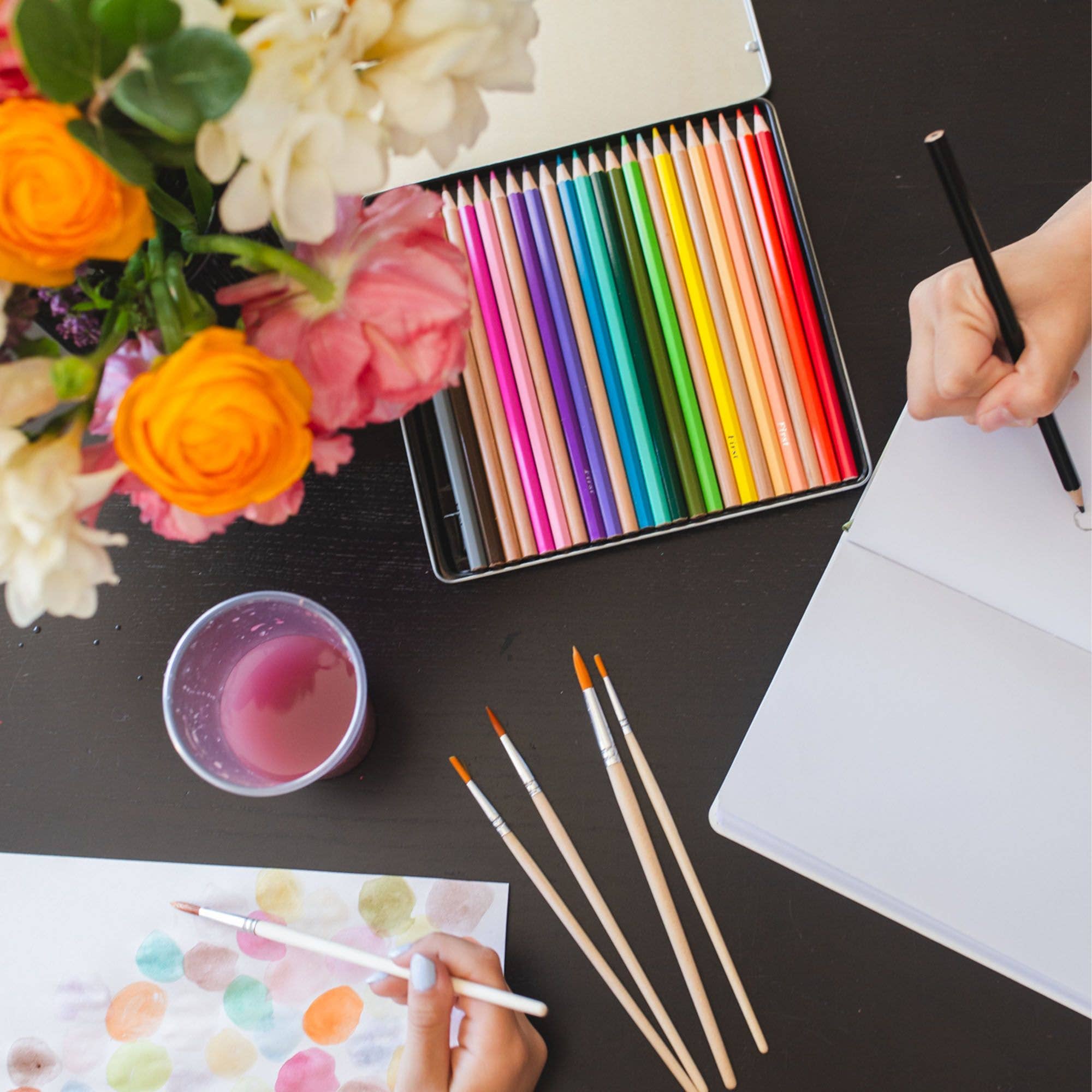Premium Paintbrush Set by Pippi Post
