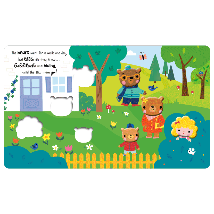 Goldilocks and the Three Bears Silicone Heads Board Book