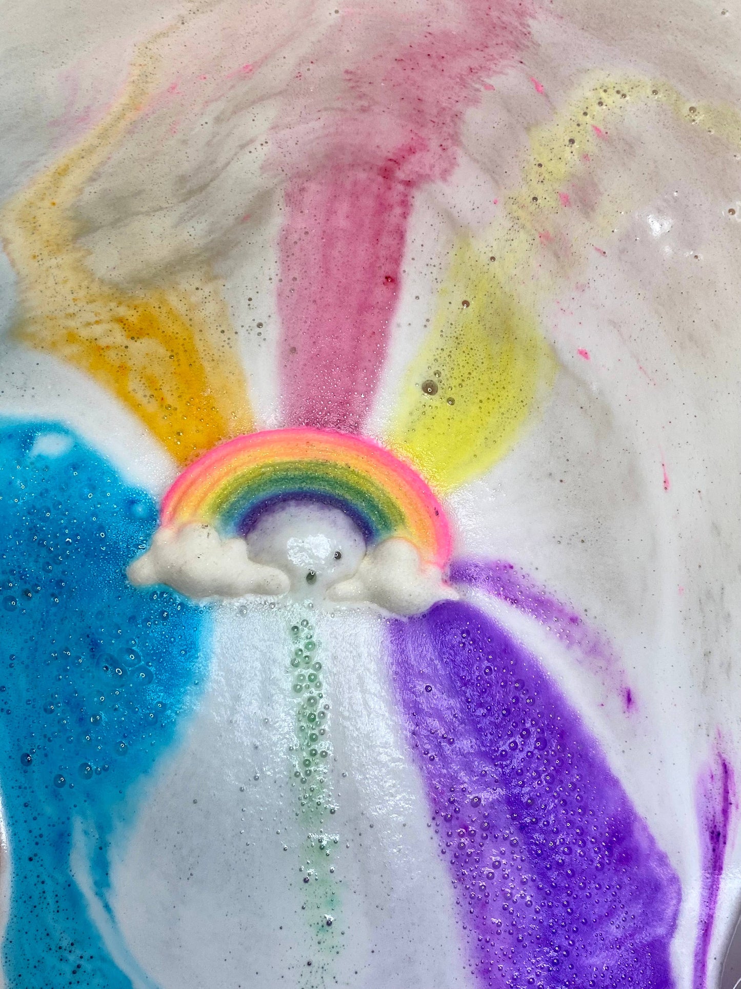 Rainbow Bath Bombs