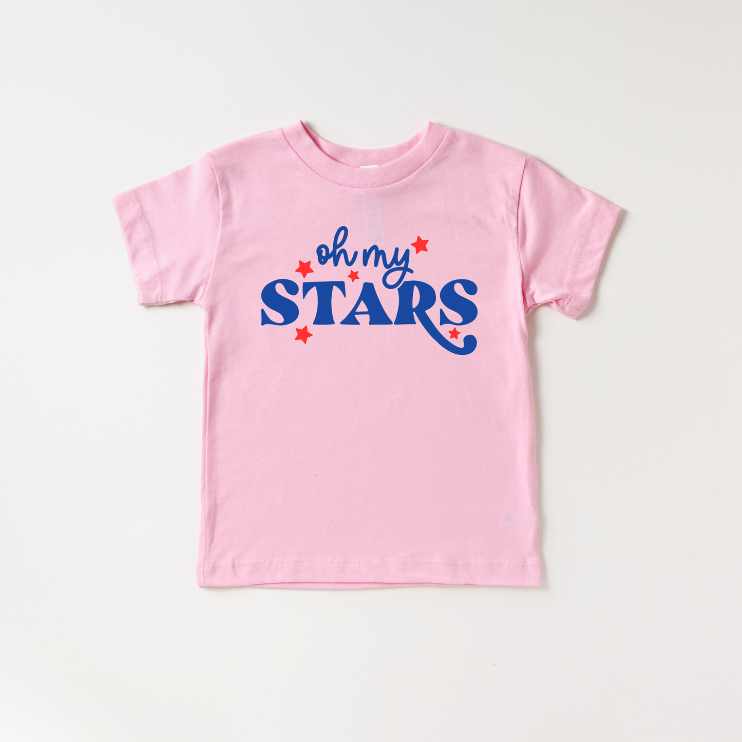 Girls Oh my Stars 4th of July T-Shirt