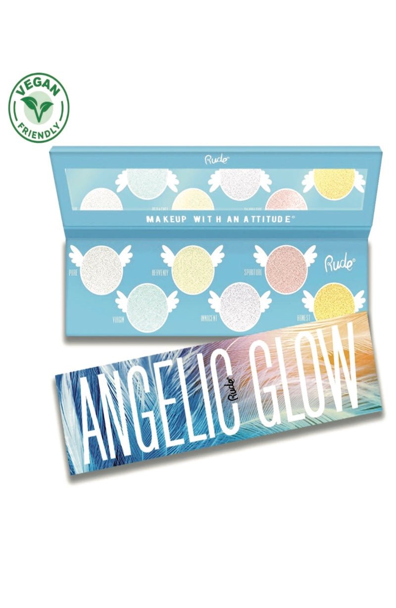 Angelic Glow Highlighter Eyeshadow Palette | Cruelty - Free Beauty - Foxy’s
