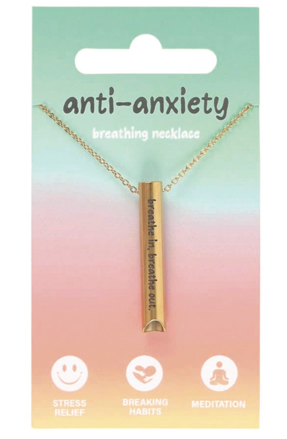 Anti - Anxiety Breathing Necklace - Foxy’s