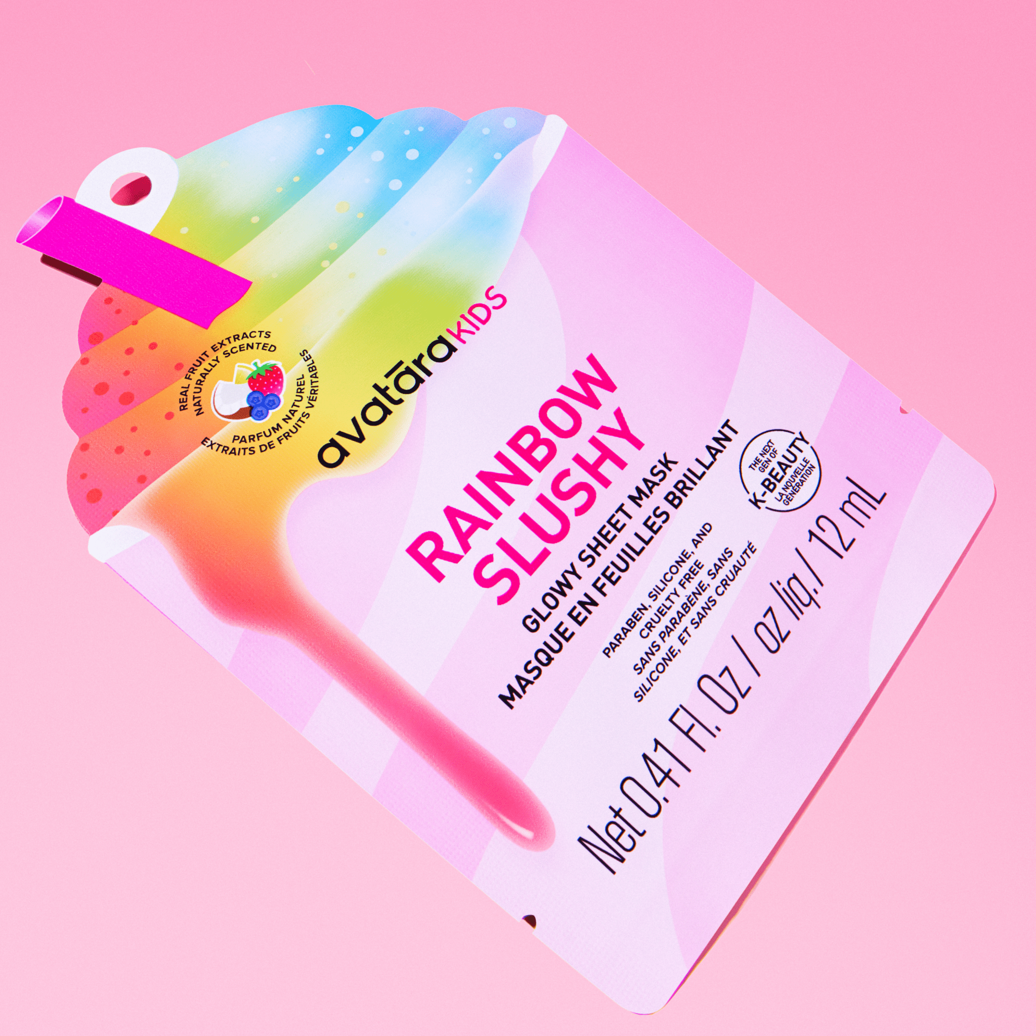 Rainbow Slushy Kid's Mask - Foxy’s