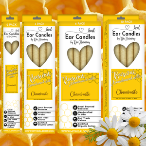 Chamomile Beeswax Ear Candles by Doc Harmony