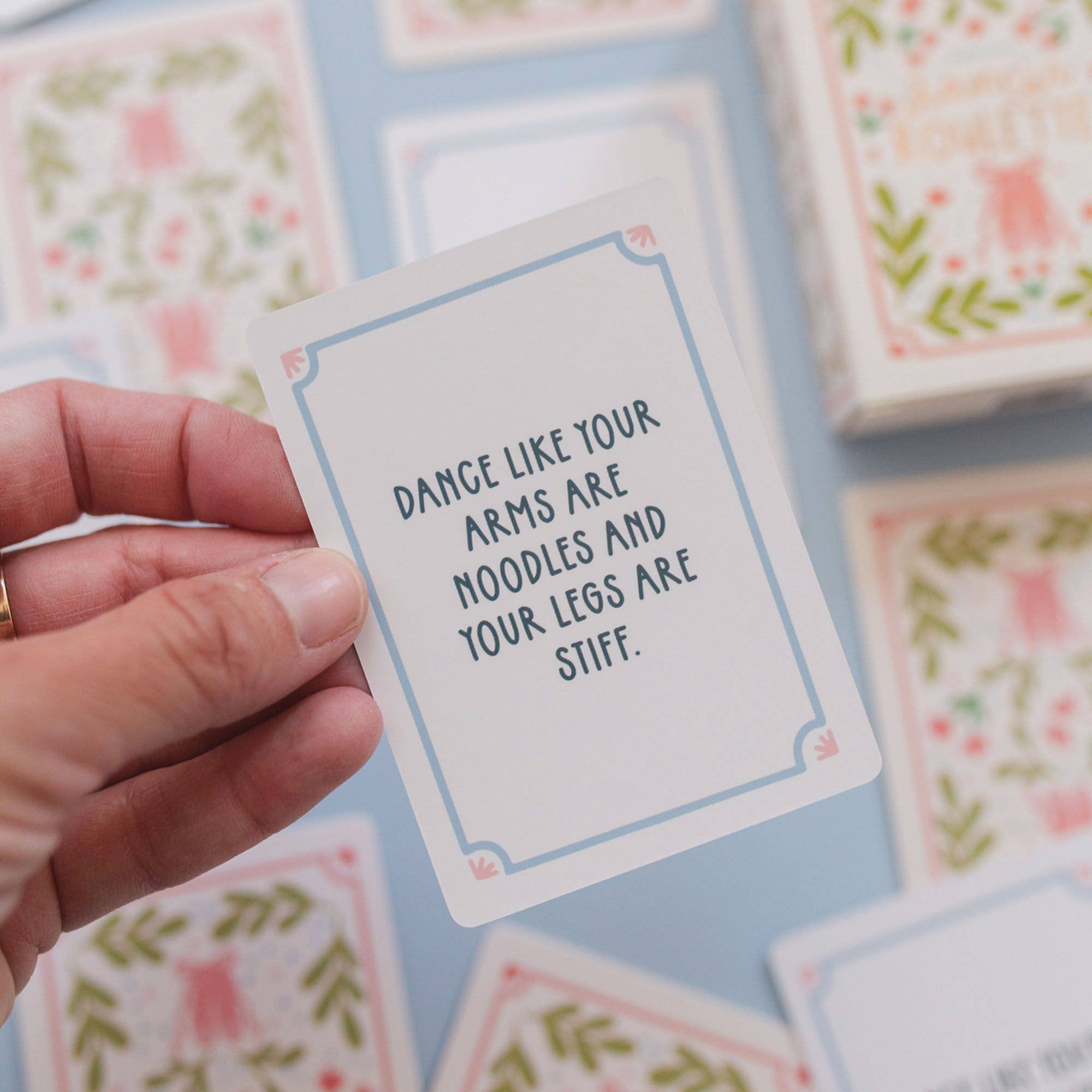 Dancer Roulette - Draw-And-Do Activity Card Game