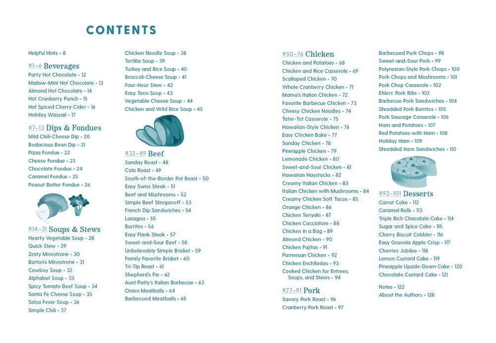 101 Things to Do With a Slow Cooker, new edition - Foxy’s
