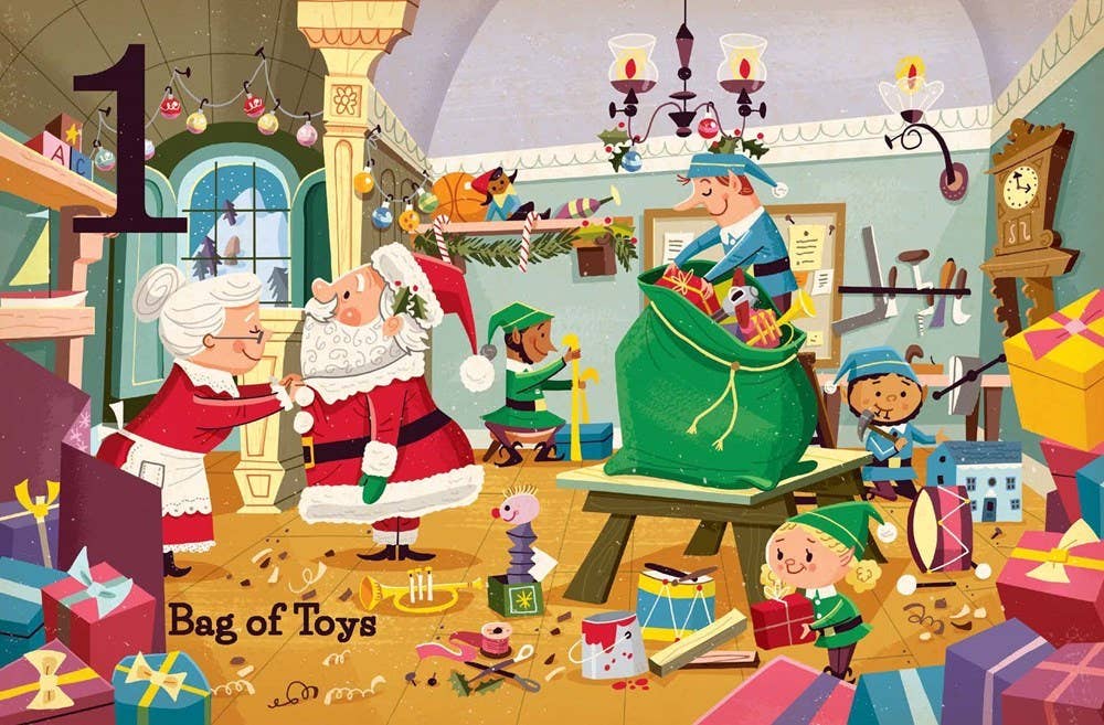 Christmas: A Count and Find Primer - Foxy’s