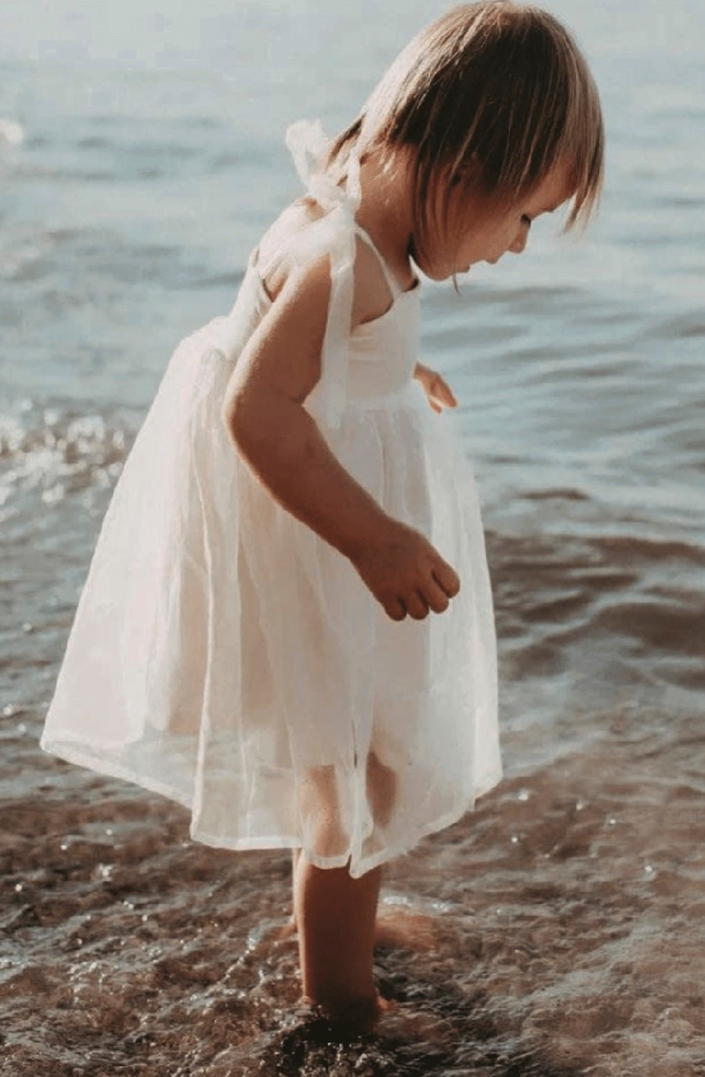 Corrin Tulle Baby & Toddler Dress - Ivory - Foxy’s