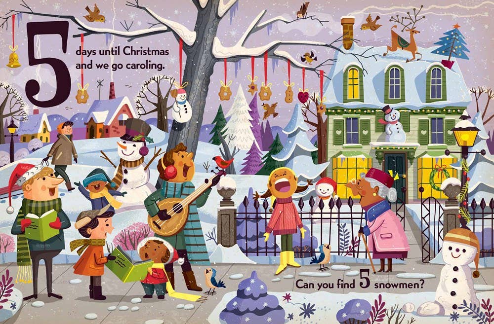 Countdown to Christmas Children's Book - Foxy’s