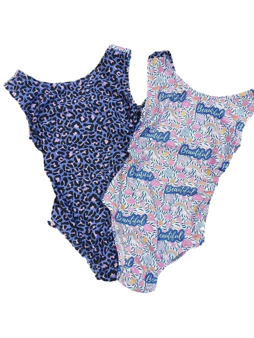 beautiful purple cheetah print leotard